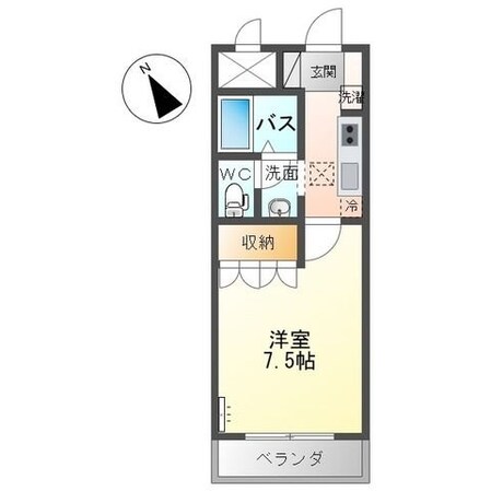 サンクリスタルの物件間取画像